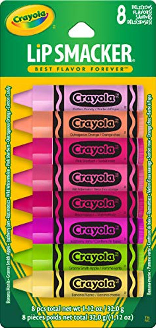 Lip Smacker Crayola Lip Balm Party Pack 8 Count