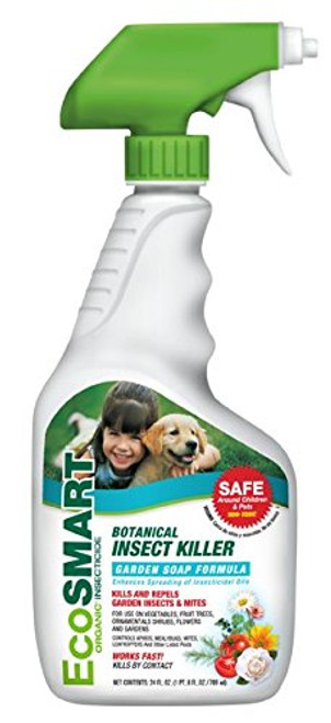 EcoSmart Organic Botanical Garden Insect Killer, Non-Toxic Garden Soap Formula, 24 oz Ready-to-Spray Bottle EcoSmart Organic Botanical Garden Insect Killer, Non-Toxic Garden Soap Formula, 24 oz Ready-to-Spray Bottle