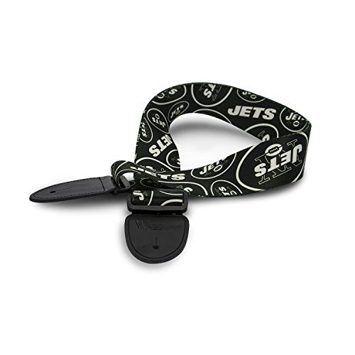 Woodrow Guitar by The Sports Vault NFL New York Jets Guitar Strap Woodrow Guitar by The Sports Vault NFL New York Jets Guitar Strap