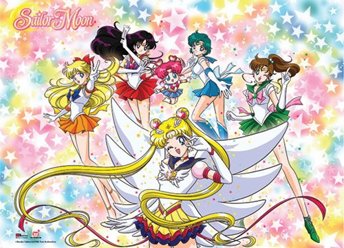 Great Eastern Entertainment Sailor Moon   Star Background Special Edition WALLSCROLL