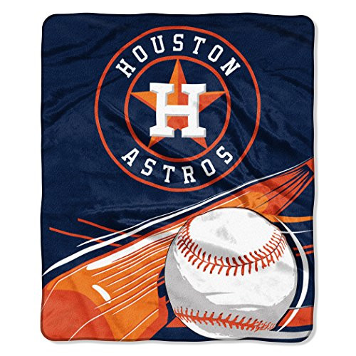MLB Houston Astros  Big Stick  Raschel Throw Blanket 50  x 60