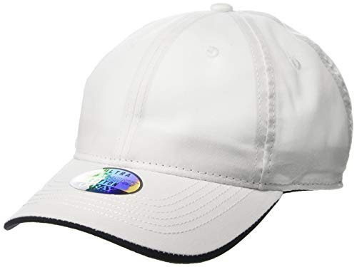 Ouray Sportswear Flip Visor Lightweight Epic Cap White Black Adjustable