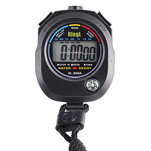 KingL Digital Stopwatch Timer   Interval Timer with Large Display  stopwatch1