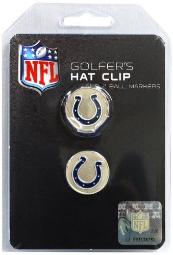 NFL Indianapolis Colts A01369 Clamshell Hat Clip with 2 Markers