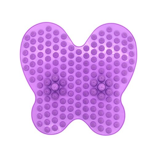 Silfrae Reflexology Massage Foot Mat Acupuncture Acupressure Stress Release  Purple
