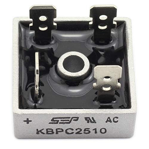 DGZZI 2PCS Diode Bridge Rectifier 25A 1000V KBPC 2510 Power Rectifier Diode Electronica Componentes