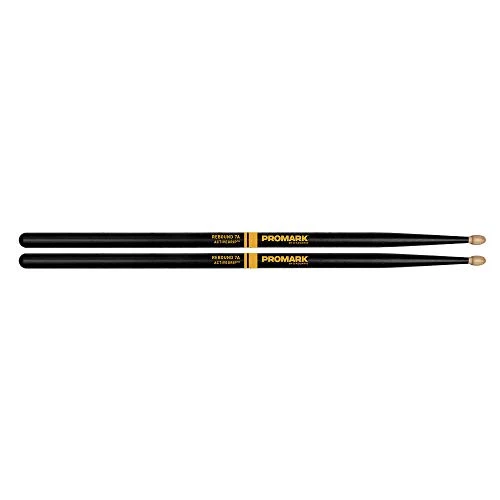 Promark ActiveGrip Forward Drumsticks Acorn Tip Black Rebound 7A