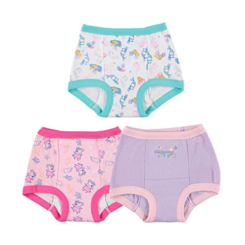 Peppa Pig Toddler Girls  3pk Training Pant Assorted Peppa 3T