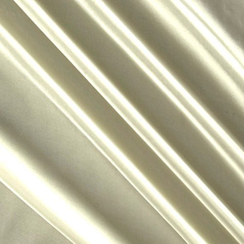 Ben Textiles 55in Polyester China Silk Lining Ivory Fabric By The Yard Ben Textiles 55in Polyester China Silk Lining Ivory Fabric By The Yard