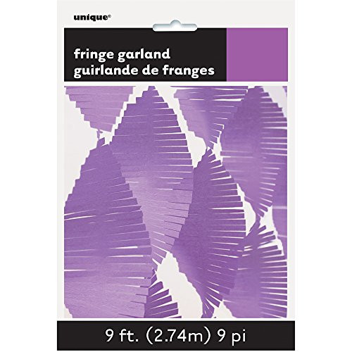 Unique Industries party decoration 9 ft x 6  Purple