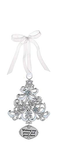Ganz Ornament Wishing You Peace And Good Cheer Home Decor, Multi-color