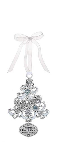 Ganz Ornament Christmas Kisses And Warm Winter Wishes Home Decor,Multi-color