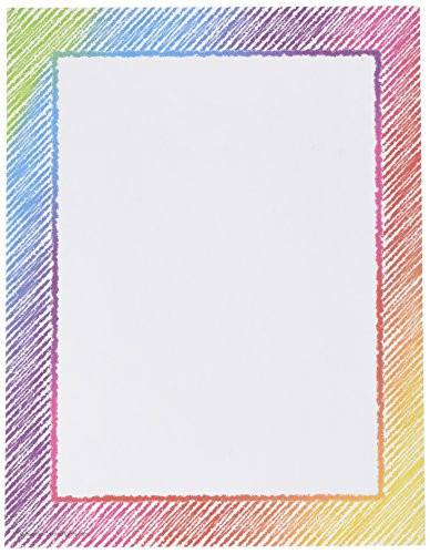 Teacher Created Resources Colorful Scribble Computer Paper