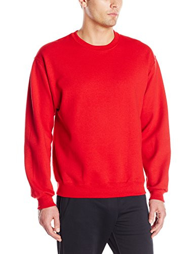 Jerzees Men s Fleece Sweatshirt True Red Small