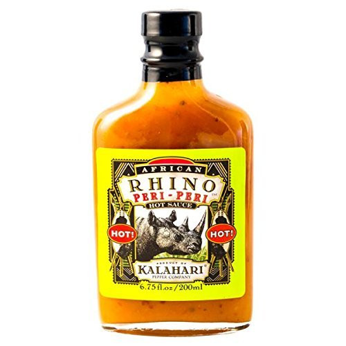 RetailSource Kalihari Pepper African Rhino Peri Peri Sauce   Hot  675 oz 1 Bottle