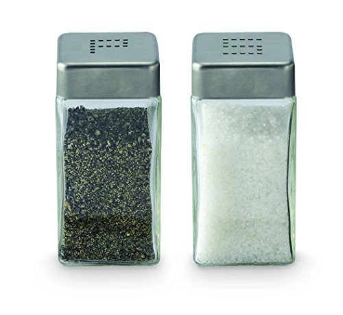 Cuisinox Salt and Pepper Shaker Set, Stainless Steel