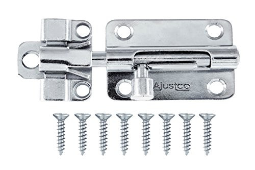 AjustLock 3 Inch Zinc Barrel Bolt Lock