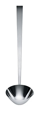 Alessi Loochtoo Sauce Kitchen Spoon Silver