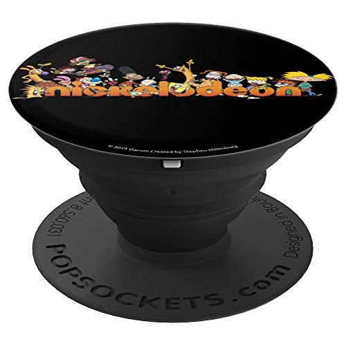 Nickelodeon Retro Group Shot On Logo PopSockets Grip and Stand for Phones and Tablets Nickelodeon Retro Group Shot On Logo PopSockets Grip and Stand for Phones and Tablets