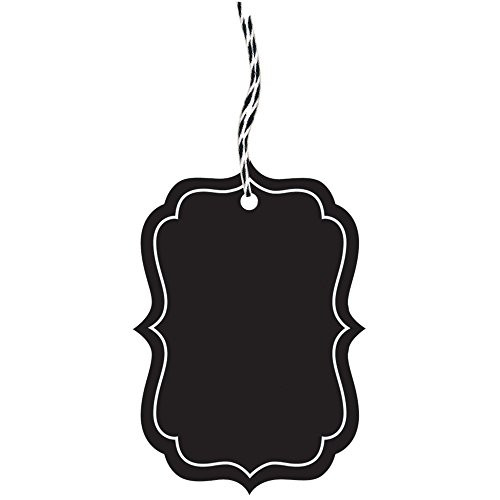 Amscan Chalkboard Labels   25 Ct