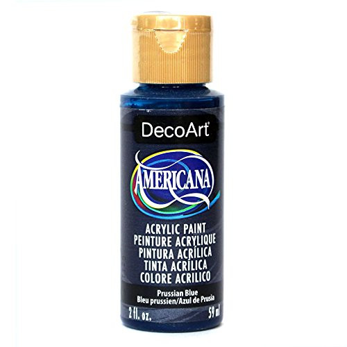 DecoArt Americana Acrylic Paint 2 Ounce Prussian Blue