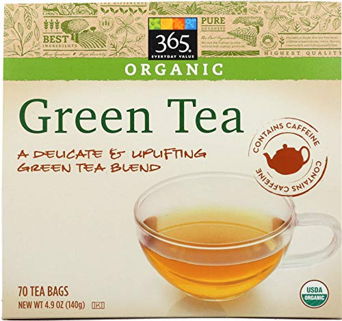 365 Everyday Value Organic Green Tea  70 Tea Bags  49 oz