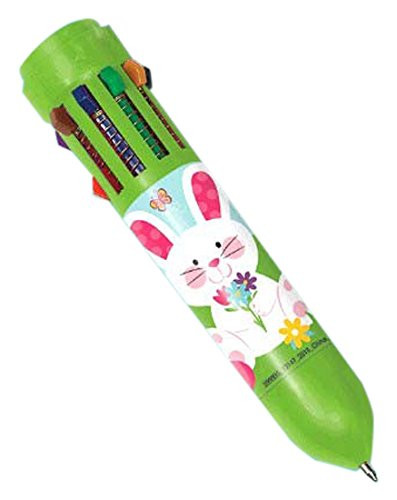 amscan 10 Colored Bunny Pen   Easter Favor