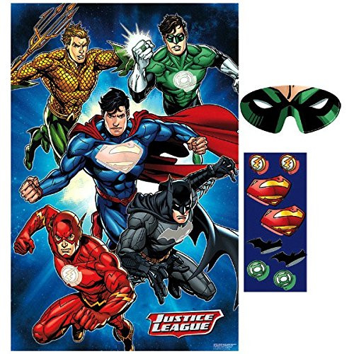 Justice League Party Game Party Favor