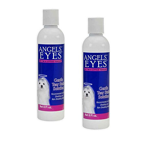ANGELS  EYES Dog Tear Stain Solution  2 Pack  8 oz