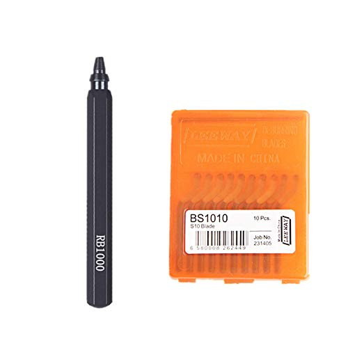 Deburring External Chamfer Tool RB1000 Drill Bit Remove Burr Repairs Tools Quick Release Hexagon Shank Black