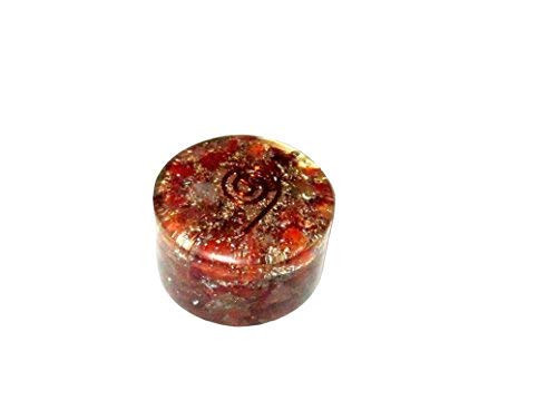 Carnelian Orgone Tower Buster Piezo Electric EMF Protection Generator Frequency Ions Tested Cloud Chem Buster