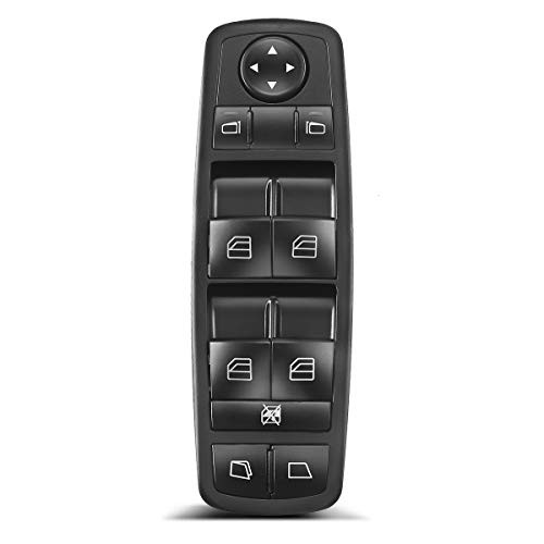 A Premium Power Master Window Switch Replacement for Mercedes Benz X164 W164 W251 GL320 GL350 GL450 GL550 ML320 ML500 R350 R500 Front Left Driver Side