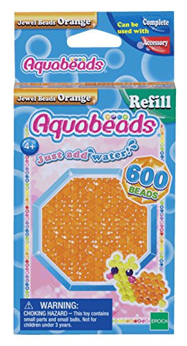 Aquabeads Jewel Bead Refill Pack Orange