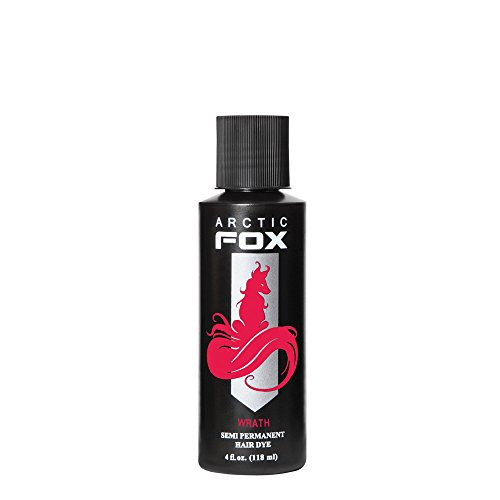 Arctic Fox Vegan and Cruelty Free Semi Permanent Hair Color Dye  4 Fl Oz WRATH