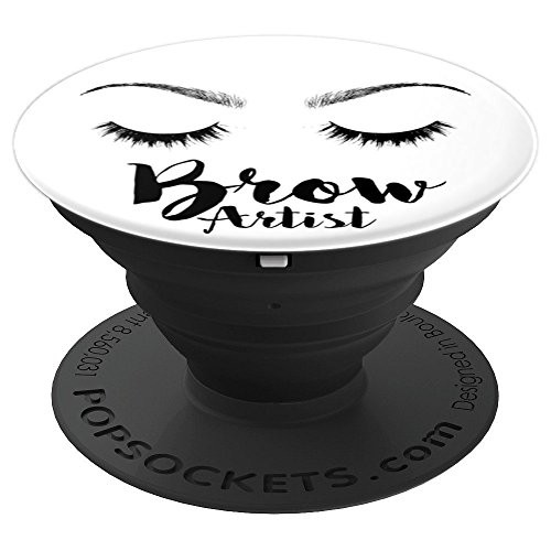 Brow Artist Microblading Eyebrow Waxing Lashes PopSockets Grip and Stand for Phones and Tablets Brow Artist Microblading Eyebrow Waxing Lashes PopSockets Grip and Stand for Phones and Tablets