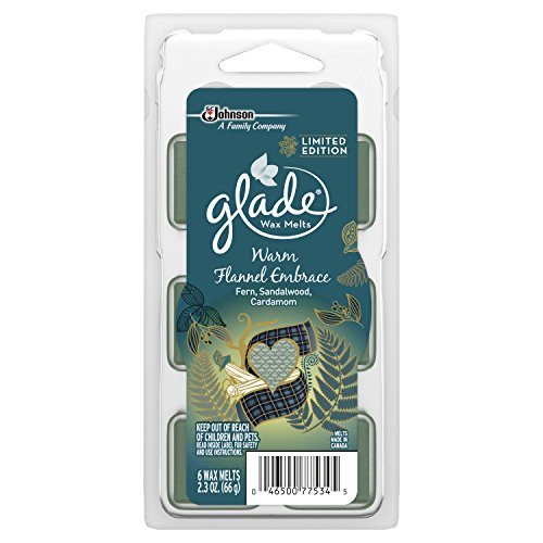 Glade Wax Melts Warm Flannel Embrace 23 OZ