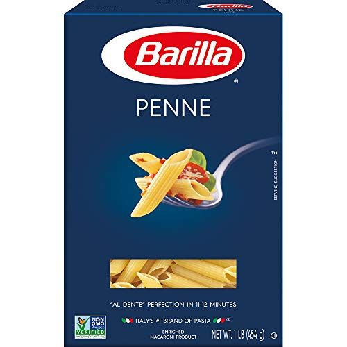 Barilla Pasta Penne 16 Ounce Pack of 12 Barilla Pasta Penne 16 Ounce Pack of 12