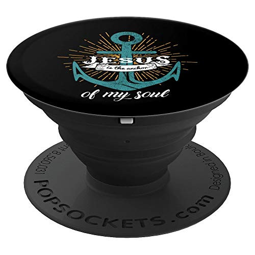 Jesus Christ Anchor Faith Gift PopSockets Grip and Stand for Phones and Tablets Jesus Christ Anchor Faith Gift PopSockets Grip and Stand for Phones and Tablets