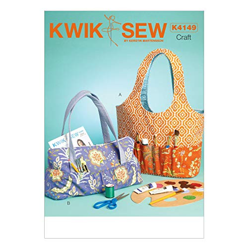 KWIK-SEW PATTERNS K4149 Hobby Tote & Bag, One Size