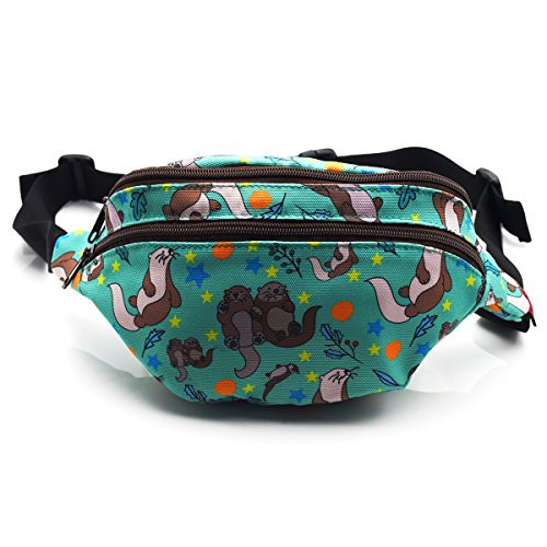 Otters Bag Gift Fanny Pack Hip Bag Waist Bag Canvas Bum Belt Hip Pouch Bags Otters Otters Bag Gift Fanny Pack Hip Bag Waist Bag Canvas Bum Belt Hip Pouch Bags Otters