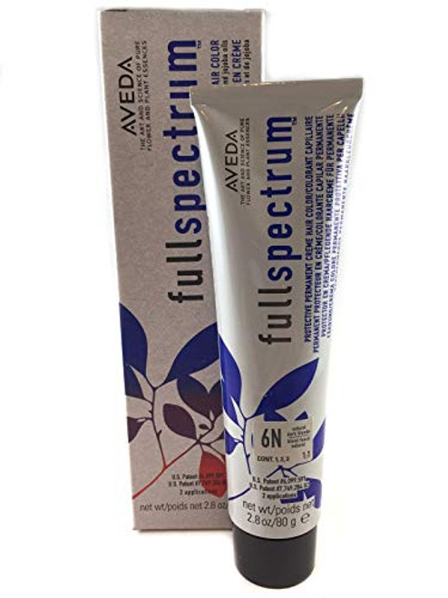 Aveda Fullspectrum Protective Permanent Creme Hair Color 6N Natural Dark Blonde 28 OZ Aveda Fullspectrum Protective Permanent Creme Hair Color 6N Natural Dark Blonde 28 OZ