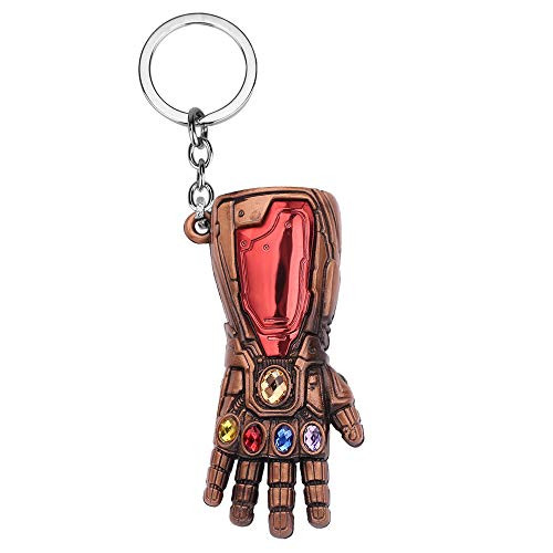 Avengers Thanos Infinity Gauntlet Keychain   Thanos Infinite Power Soul Stone Magnet Infinity War Key Chain Rings Accessories For Marvel Men Women Fans  Copper