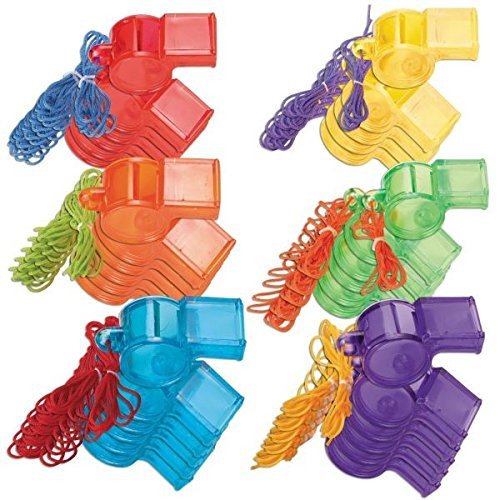 Amscan Sports Whistle Mega Value Pack, 30ct
