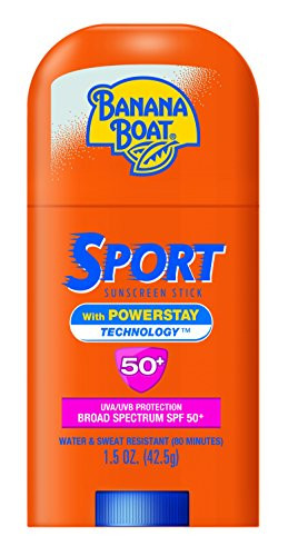 Banana Boat Sport Broad Spectrum Sunscreen Stick with SPF 50 15 Ounce