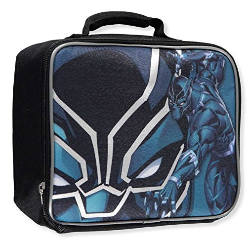 MARVEL AVENGERS BLACK PANTHER PVC & BPA-Free Insulated Lunch Tote Box