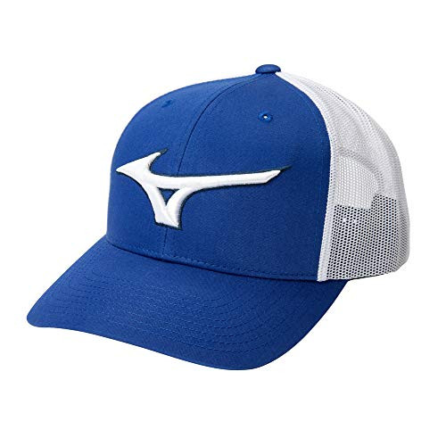 Mizuno Diamond Trucker Hat Royal White OSFM