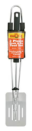 Mr Bar B Q 02859YNST 2 Piece Promo Finger Grip Tool Set
