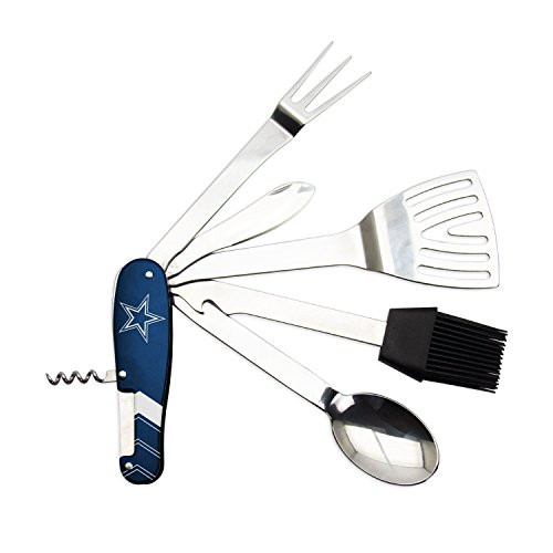 Sports Vault NFL Dallas Cowboys BBQ Multi Tool Sports Vault NFL Dallas Cowboys BBQ Multi Tool