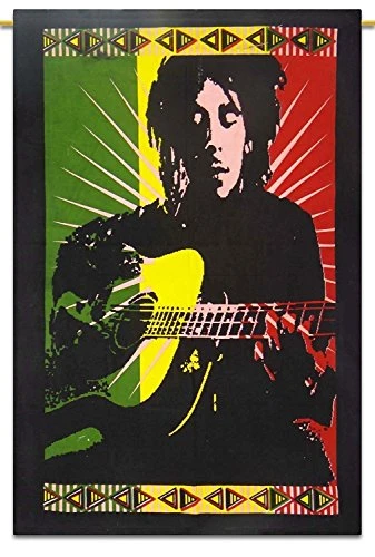 ICC Bob Marley Guitar Poster  Christmas Decoration Christmas Poster For Windows Christmas gift Christmas Decor Bob Marley Dorm Decor Bob Marley Wall Poster Bob Marley Decor Bob Marley Guitar