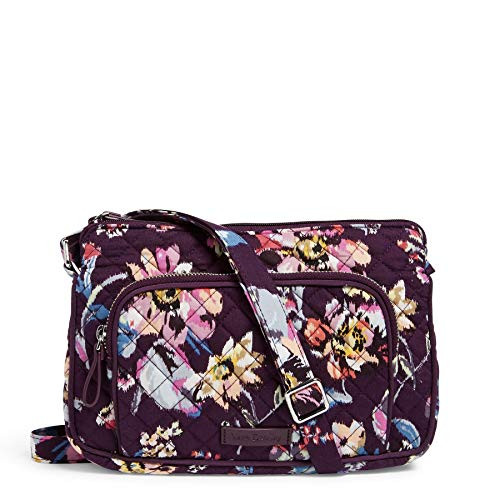 Vera Bradley Signature Cotton Little Hipster Crossbody Purse with RFID Protection Indiana Rose Vera Bradley Signature Cotton Little Hipster Crossbody Purse with RFID Protection Indiana Rose